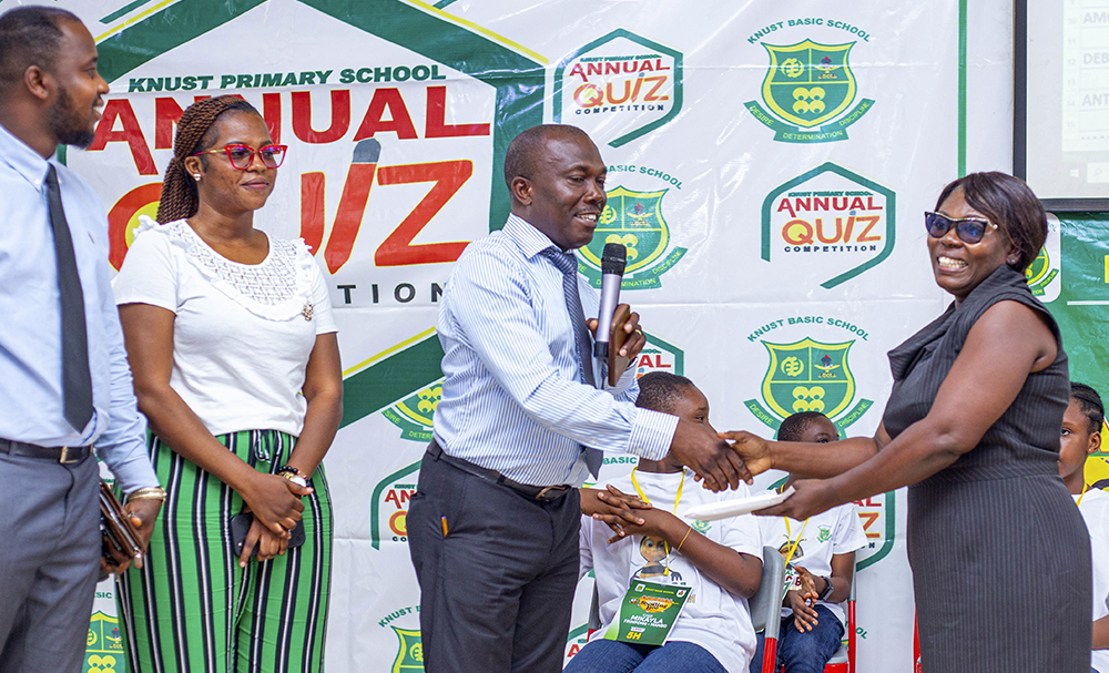 Otumfuo Osei Tutu II Foundation Donates to KNUST Basic School Kwame